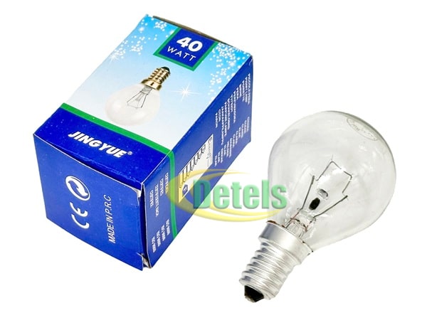 Лампочка E14 40W 300°C для духовки Bosch, Siemens, LG, Miele, AEG, Electrolux (00057874)